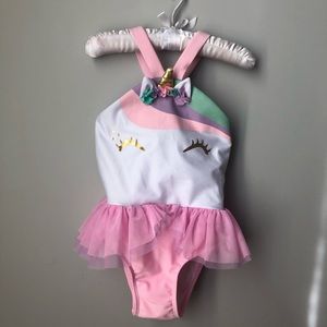 Magical, unicorn one piece bathing suit